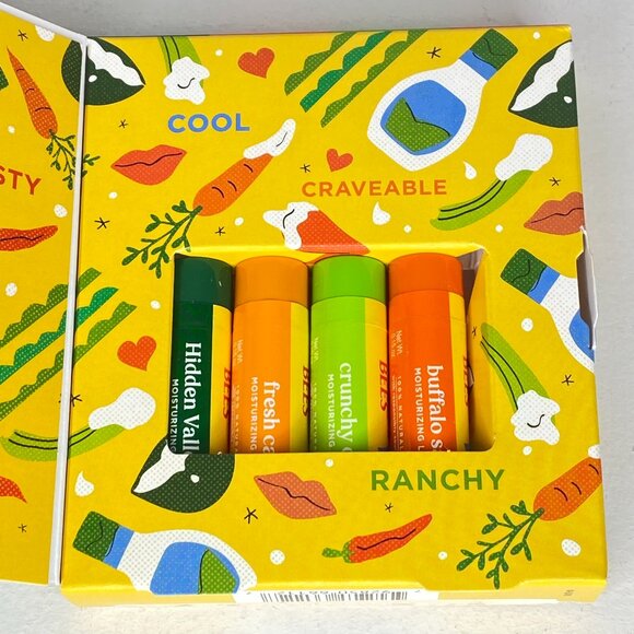 Burt's Bees x Hidden Valley Ranch Dippers Limited Edition 4-Pack - Picture 3 of 4